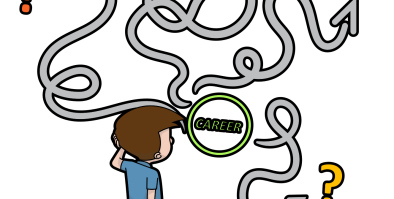 Career Change Confusion Cartoon