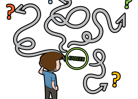 Career Change Confusion Cartoon